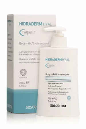 Востанавливающее молочко для тела Sesderma Hidraderm Hyal Repair 200мл